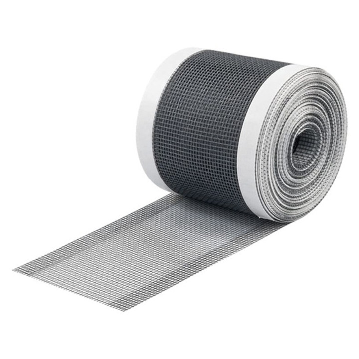 Мрежа за сифон, 7x500см, Самозалепваща, За лбаня, кухня, с инструмент за отстраняване