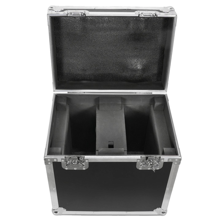 Troler pentru echipamente, negru, 54x39.5x61cm, cu roti integrate si maner retractabil