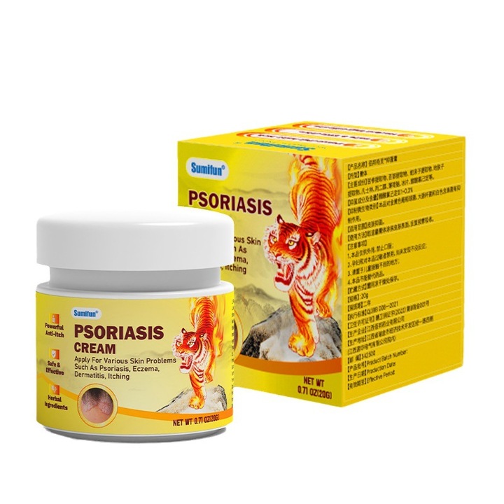 Crema pentru psoriazis, crema pentru mancarimi ale pielii, unguent extern, crema pentru ingrijirea pielii