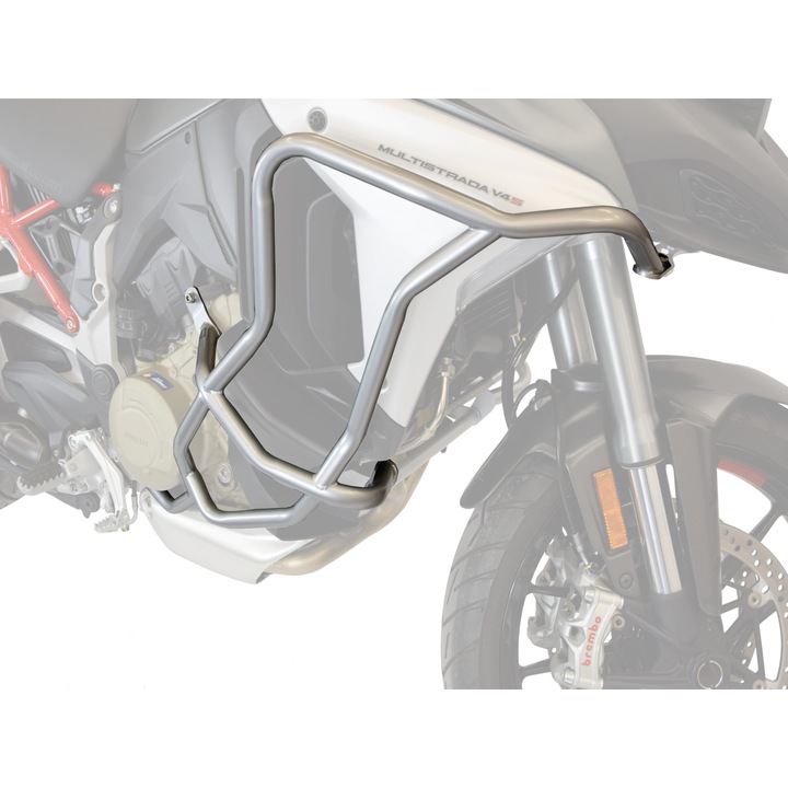 Bare de protectie HEED pentru Ducati Multistrada V4 (2021 - 2024) – Bunkier argintiu