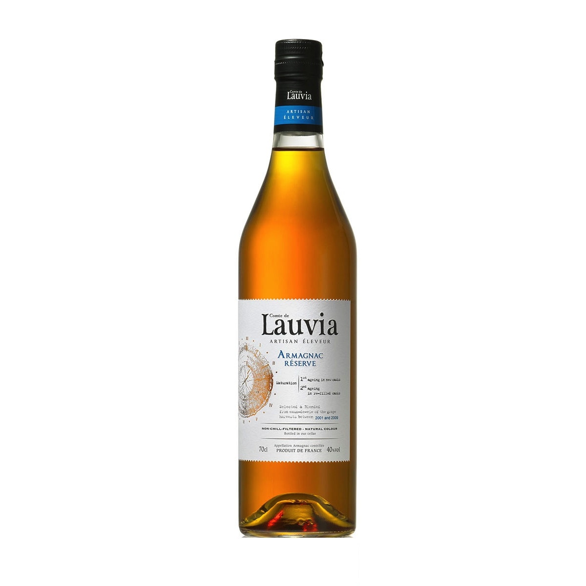 Armagnac Comte de Lauvia Reserve, 0.7l, 40%