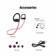 Casti bluetooth wireless cu microfon stereo sport U8 sport/alergat