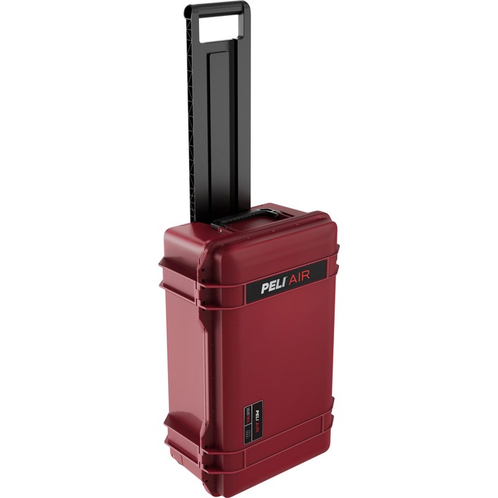 Peli™ AIR Case 1535TRVL Твърда пътна количка с органайзери за опаковане и TSA заключвания, цвят череша
