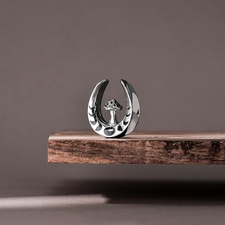 Dopuri Flesh Stretchers Piercing Cercei Expander, Argintiu