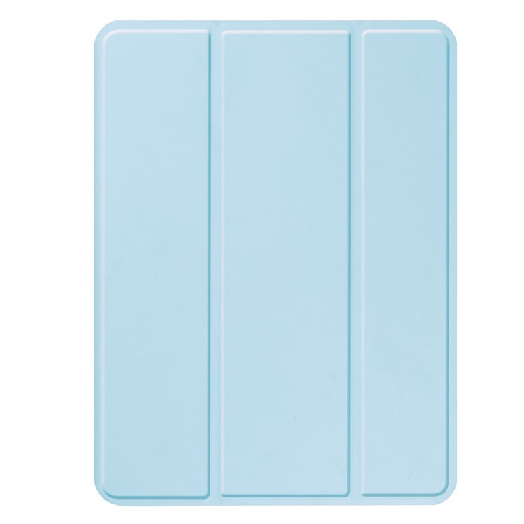 Carcasa inteligenta pentru Apple iPad Air 13 2024/Pro 2022/2021/2020/2018 12.9-inch, Agri Tri-Fold Stand Style 360 ° Rotire unghi reglabil, Stylus Suport, Auto Wake / Sleep Function, subtire si usor, albastru cerulen