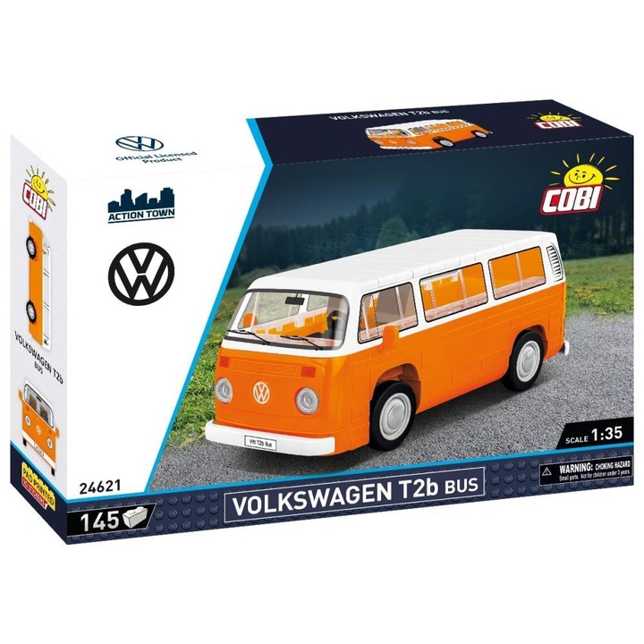 Конструктор Cobi Volkswagen T2b Bus, 145 части