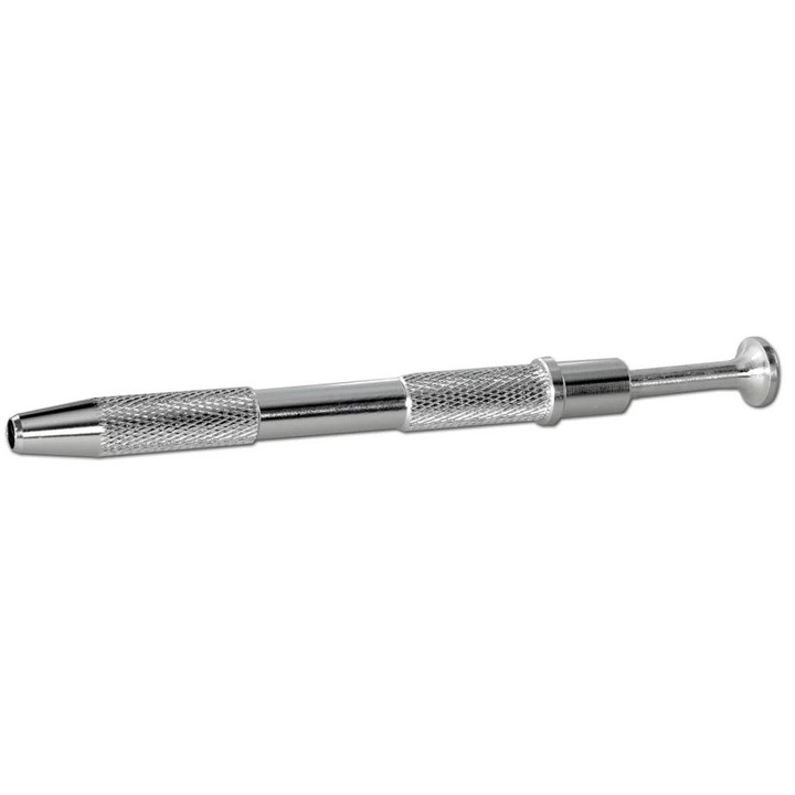 Ustensila pipa bong 4 brate pentru prindere produse alunecoase Dab Pincers Silver