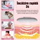 Aparat centura pentru masaj si incalzire, 4 niveluri de vibratie pentru masaj, 3 niveluri reglabile de caldura, zgomot redus, compact si portabil, pentru alinierea durerilor menstruale, abdominale si lombare, alb
