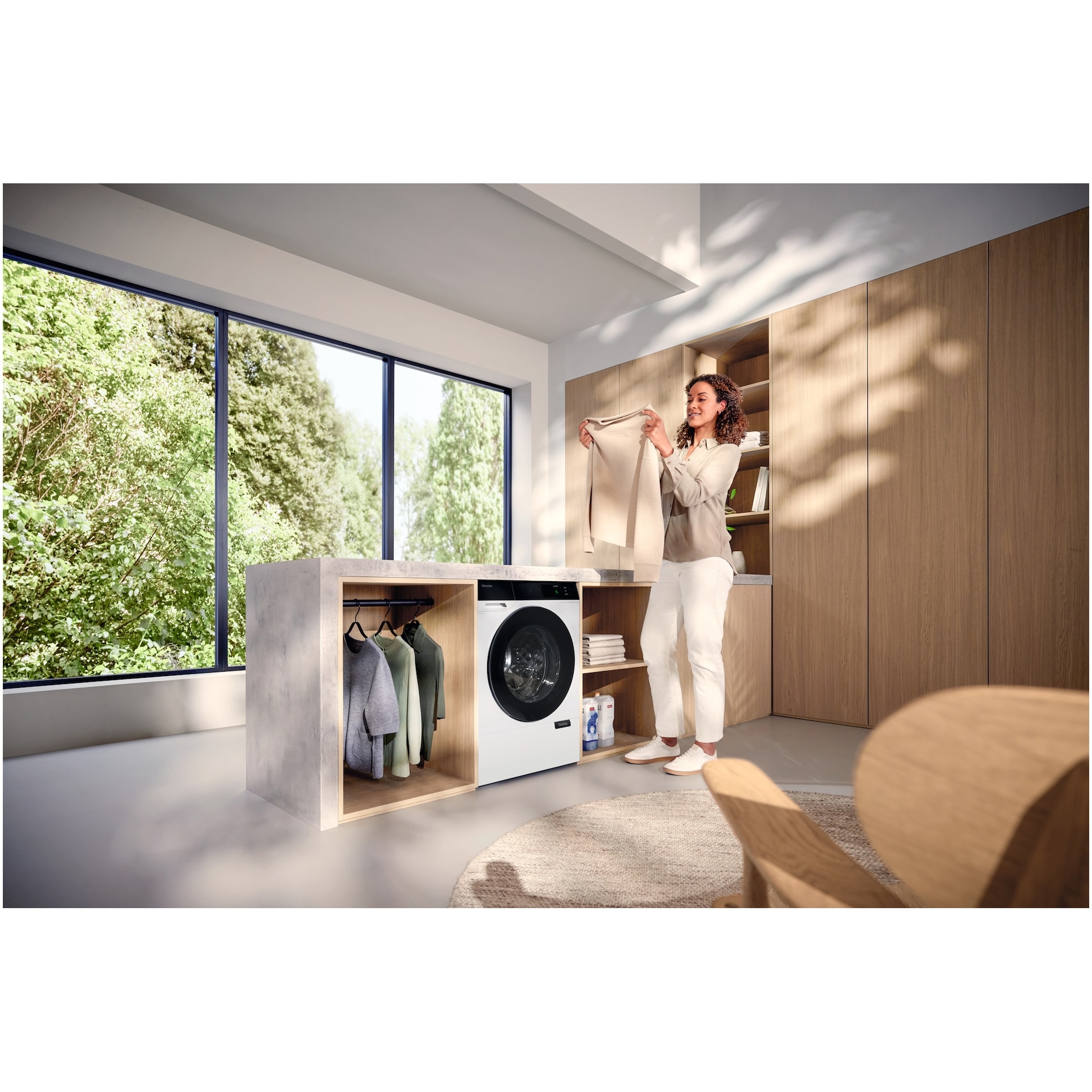 Masina de spalat rufe Miele WQ 1200 WPS, Nova Edition, 9 kg, 1400 rpm, clasa A -20 %, 60 cm, Alb
