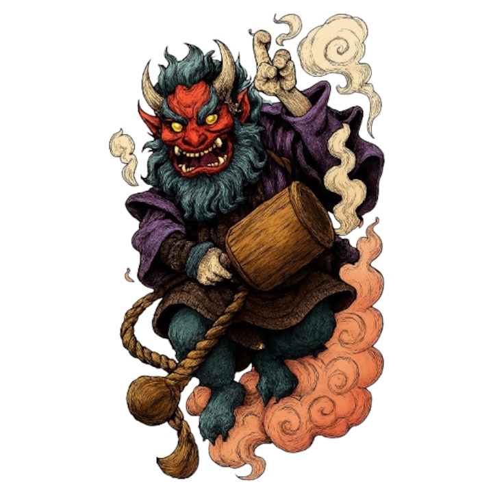 Sticker Autocolant Auto, Laptop, orice suprafata, Japonez, Multicolor, 6 cm