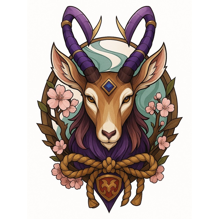 Sticker Autocolant Auto, Laptop, orice suprafata, Japonez, Multicolor, 6 cm