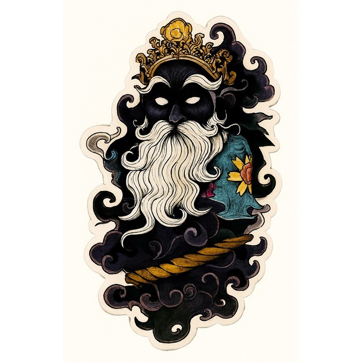 Sticker Autocolant Auto, Laptop, orice suprafata, Japonez, Multicolor, 6 cm