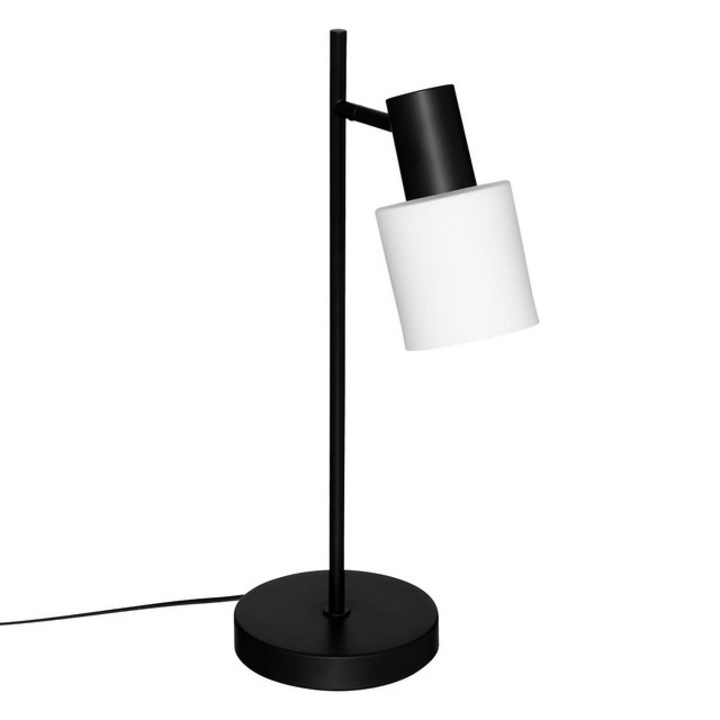 Lampa de masa TAIS, metal, 45 cm - negru