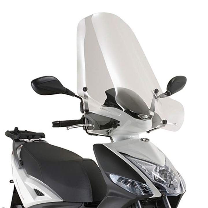 GEAM KAPPA KYMCO AGILITY 50-125-150 72 x 66 CM TRANSPARENT - MONTAJ NECESAR A440AK PENTRU ANII '08-'13 SI A6119AK PENTRU