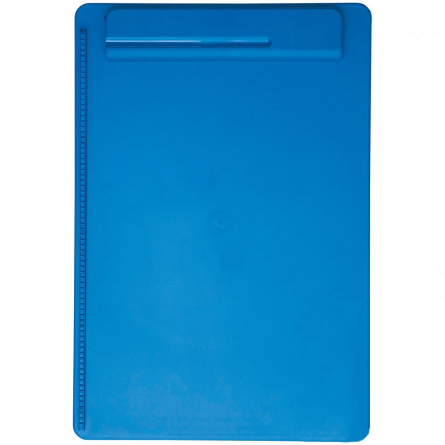 Clipboard simplu A4, din plastic reciclat, ECO MAUL Go - albastru