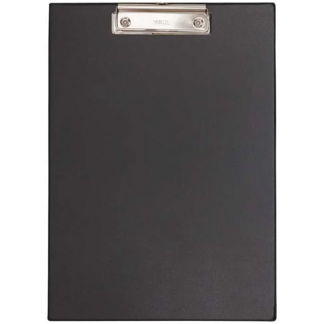 Clipboard simplu A4, plastifiat PP, MAUL Poly - negru