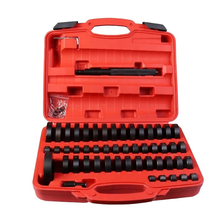 Комплект от 51 инструмента за лагери, диаметър 18-65 мм, специална въглеродна стомана