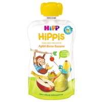 Piure de fructe Hipp, mar, para si banana, 100g, de la 1 an