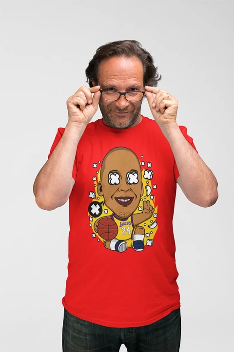 PC00061 Kobe Bryant, Piros