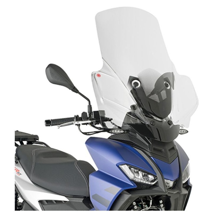 Motorkerékpár szélvédő, Kappa, átlátszó, APRILIA SR 125/200 GT '22-'23-hoz