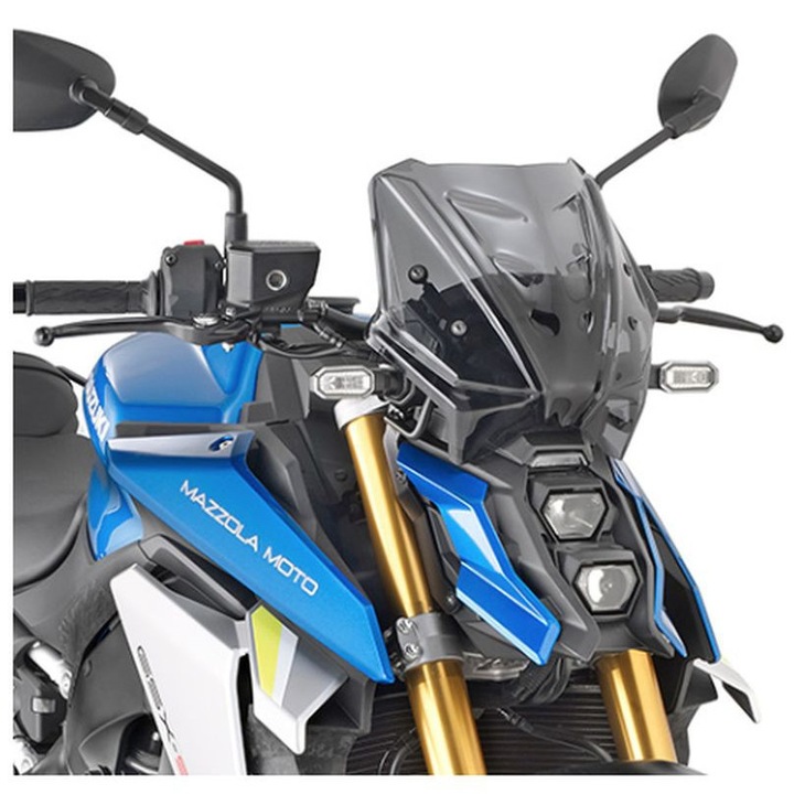 Motorkerékpár szélvédő, Kappa, füstölt, SUZUKI GSX-S 1000 '21-'23-hoz