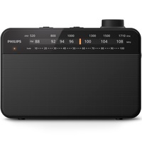 Radio portabil PHILIPS TAR2509/12, FM/AM, Negru