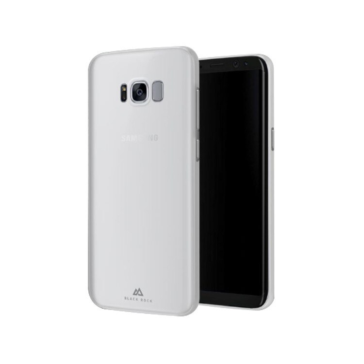 Capac protectie spate Black Rock super slim Carbon pentru Samsung Galaxy S8 - Negru