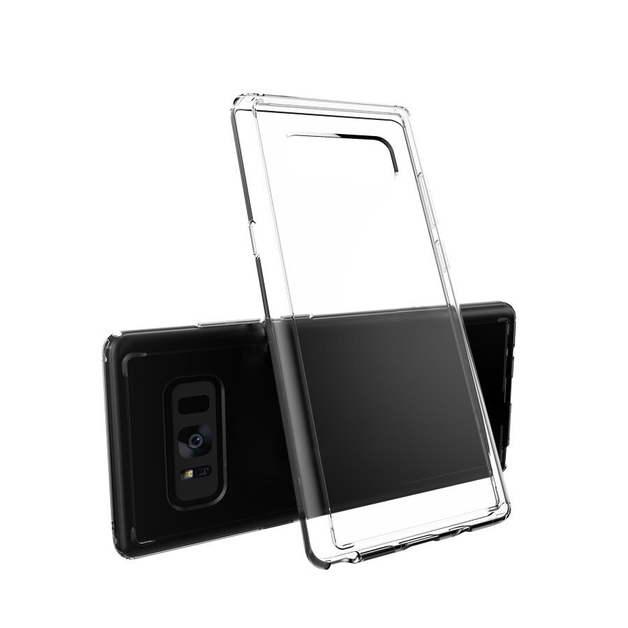 Capac protectie spate Cellara Colectia Crystal pentru Samsung Galaxy Note 8 - Transparent