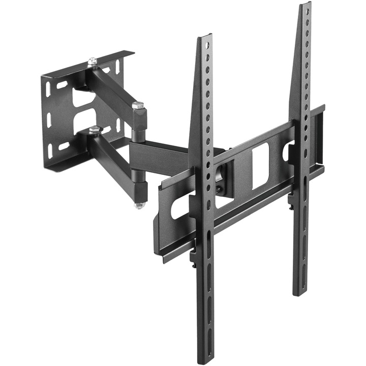 Стенна стойка за телевизор Superior Extra Slim SUPSTV003, Регулируема, 32"-55" (80 см-139 см), 35 кг, Черен