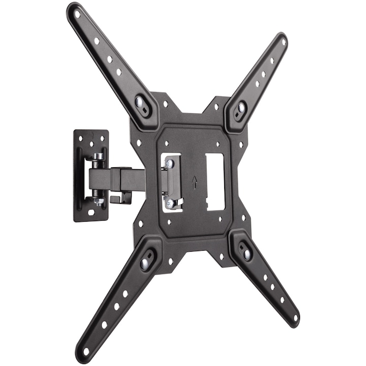 Стенна стойка за телевизор Superior Extra Slim SUPSTV017, Регулируема, 23"-55" (57 см-139 см), 30 кг, Черен