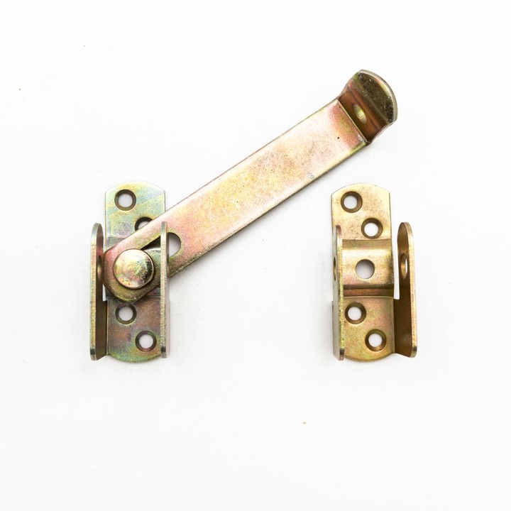 Zár, BKshop, Univerzális, 110 mm, Ablakzár, Robusztus kidolgozás, Figyelem a részletekre, Masszív konstrukció, Arany