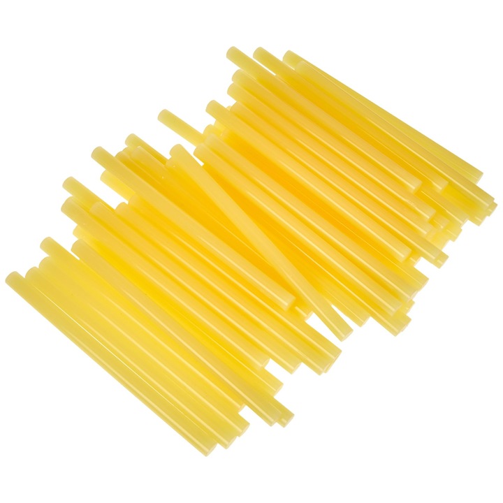 Accesorii pistoale de lipit Rapid, 12x190mm, 1kg, galben