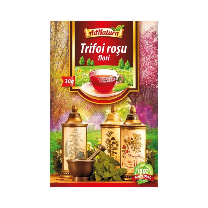 Ceai de Trifoi rosu, 30 grame, DAsiNU