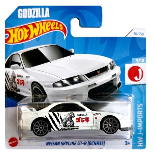 Hot Wheels Nissan Skyline GT-R ゴジラ Masinuta Metalica Hot Wheels, Nissan Skyline GT-R (BCNR33