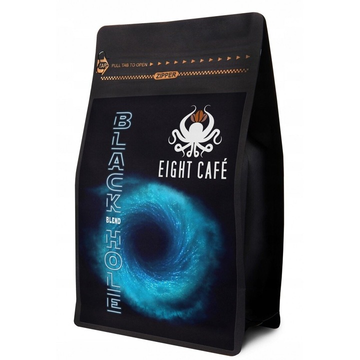 Boabe de cafea EIGHT CAFE Blend Black Hole 0.5 kg