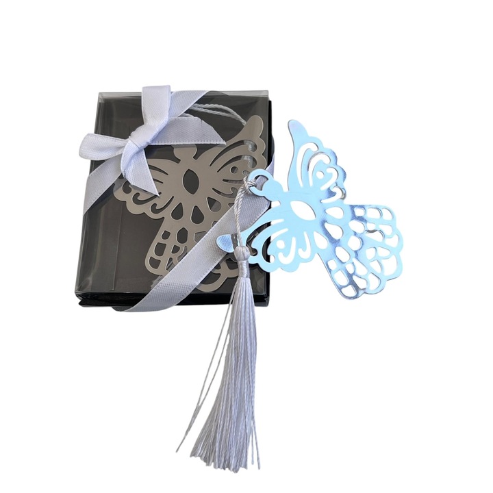 Marturie semn de carte ingeras alb - cutie neagra