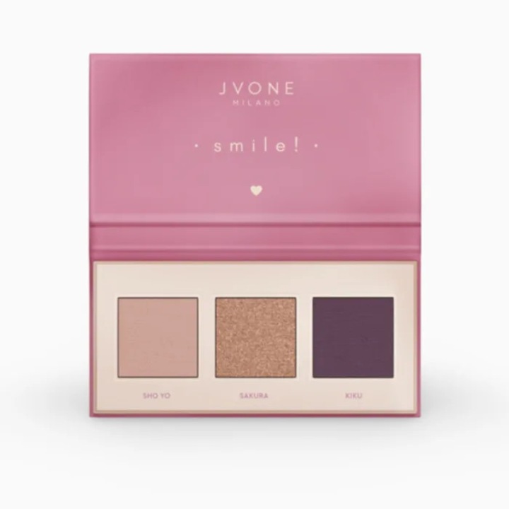 Paleta de farduri Mini Eyeshadow pleoape Hanami Shadows Library Jvone Milano