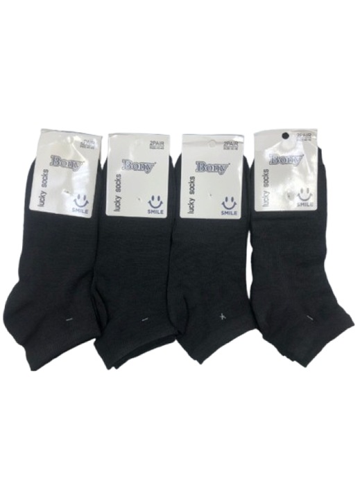 Set 20 Sosete Bony, negru, 40-46, bumbac