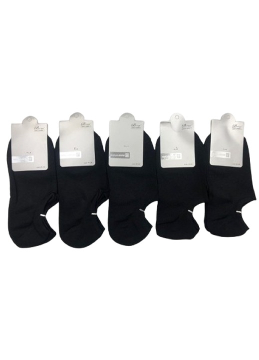 Set 20 sosete Barbati, Bony, negru, 40-46 EU