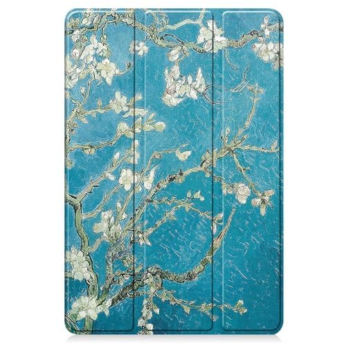Husa de protectie Natty Pell, compatibila Apple iPad de 10.9 inch, model iPad 10 gen 2022 - floral