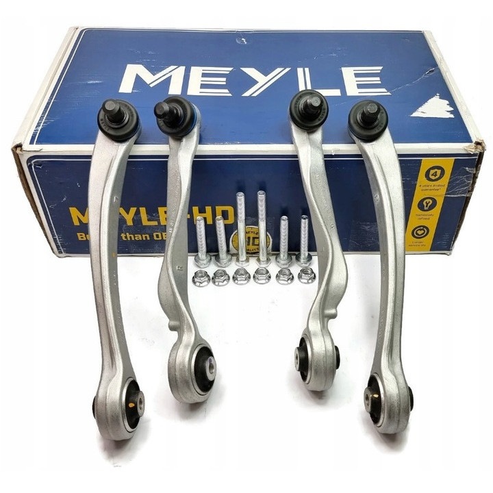 Комплект горни носачи Meyle HD, подсилени, с болтове, за Audi A4 B5 B6 B7, VW Passat B5 B5FL