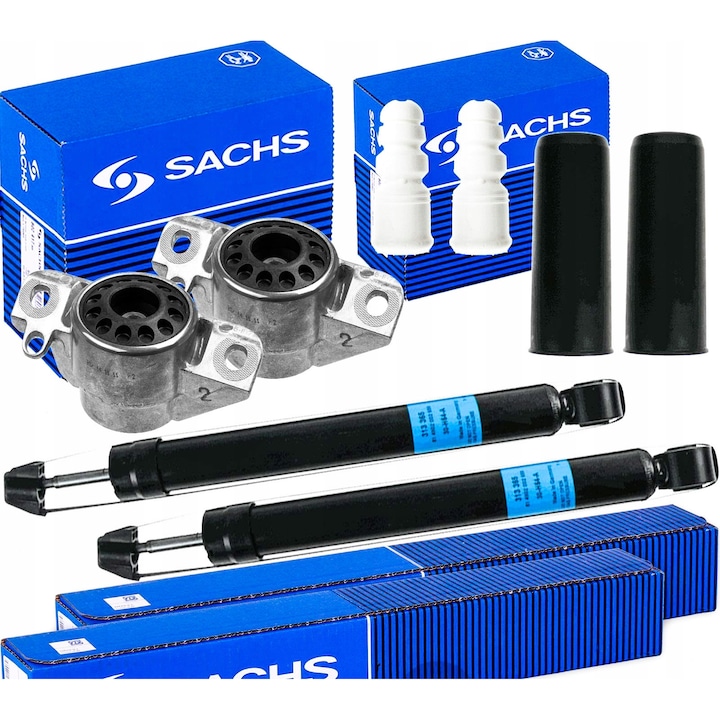 Amortizoare Audi A4 B8 A5 spate Sachs, set 2 bucati, pentru suspensie standard