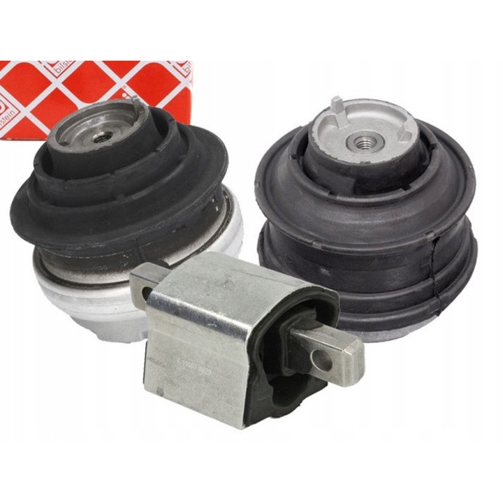 Комплект от 3 тампона за двигател и скоростна кутия за дизел Mercedes W203 W211