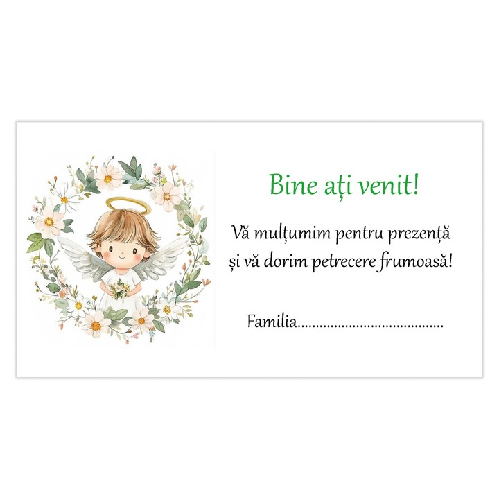 Plic Bani Botez 5 Necartonat