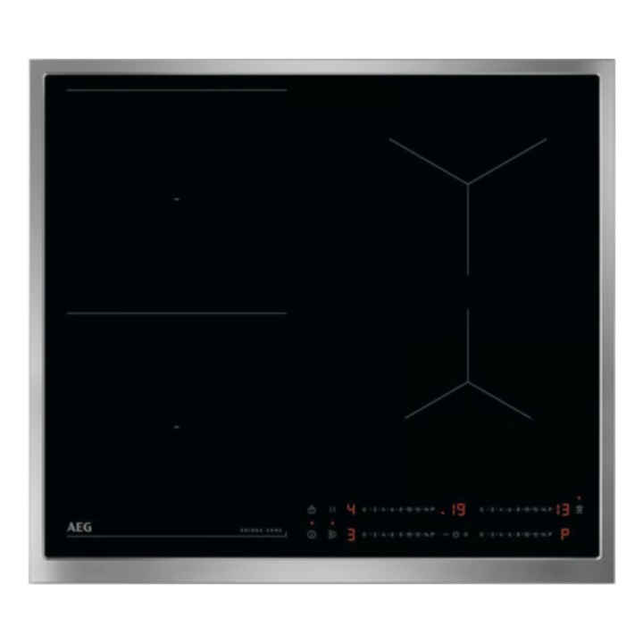 Plita cu inductie AEG TO64IB0EXB 6000 Flex, 4 zone de gatit, 14 niveluri de temperatura