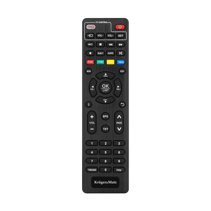 Telecomanda Kruger&Matz PIL0368 pentru tuner KM0550D
