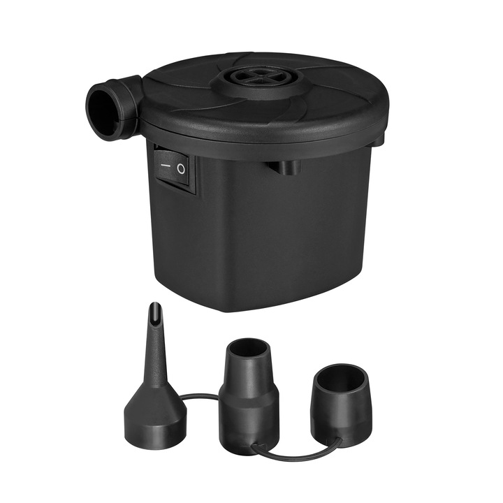 Teesa elektromos pumpa, 12V, 400 l/perc, 3 fúvóka, 10x11,5x10cm
