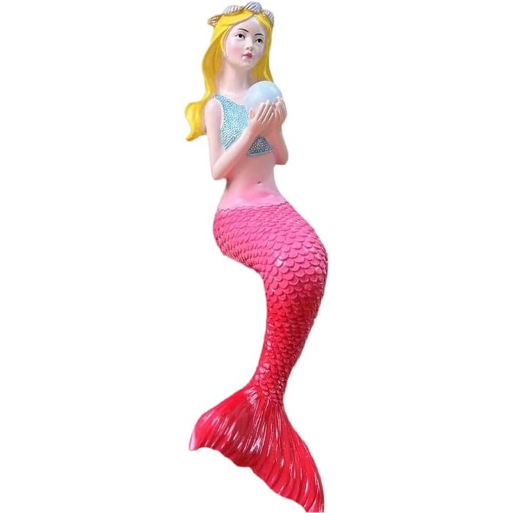 Kerti dekoráció 24 cm, sellő