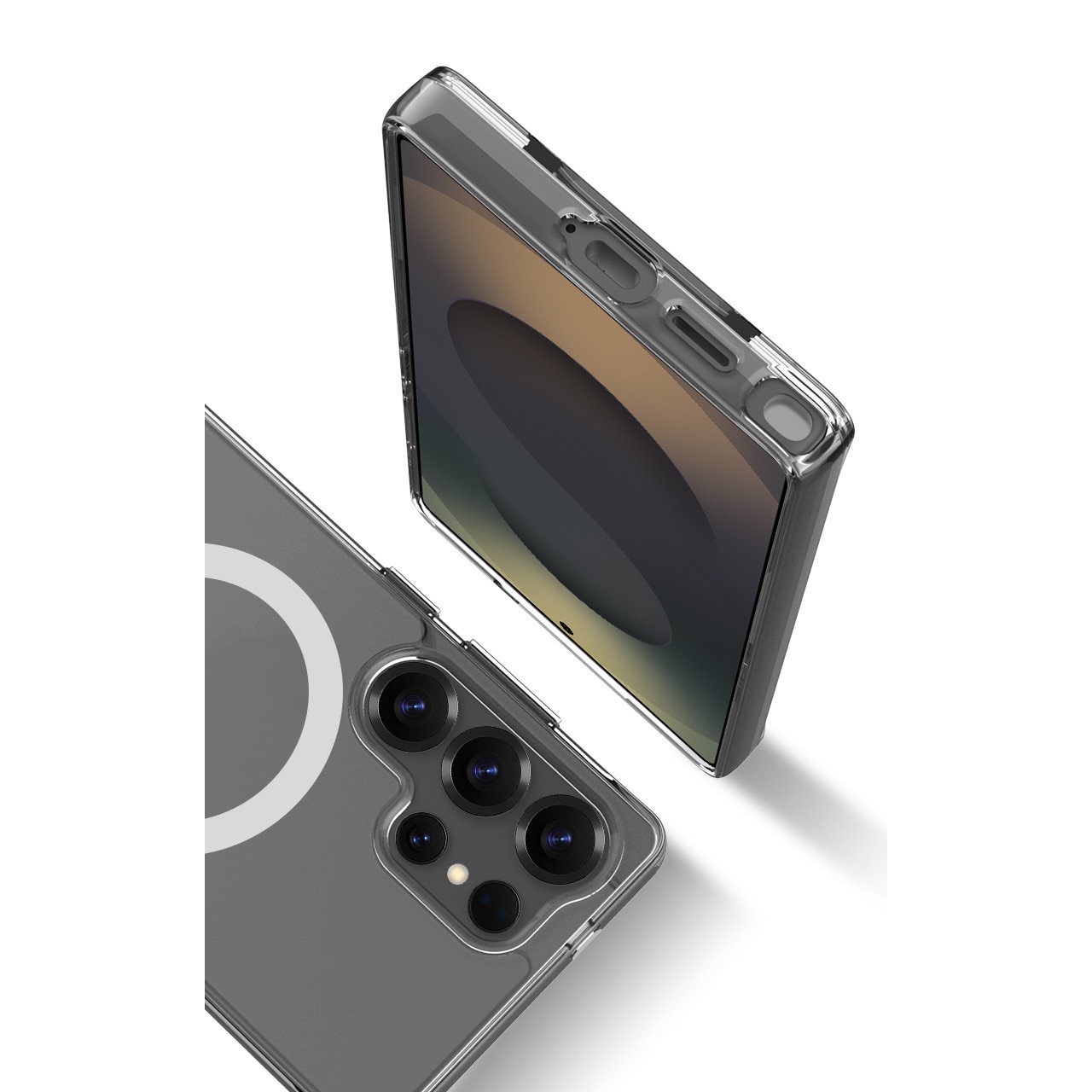Husa de Protectie, Compatibila Samsung Galaxy S25 Ultra, Doctor Shield Fantom, MagSafe -Transparent