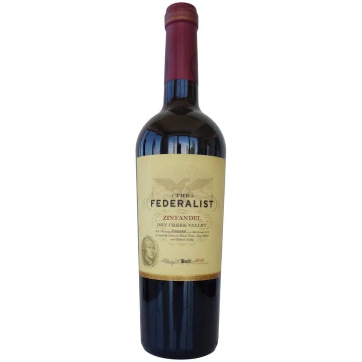 Vin Rosu The Federalist, Visionary Zinfandel, Dry Creek Valley, Sec, 0.75l